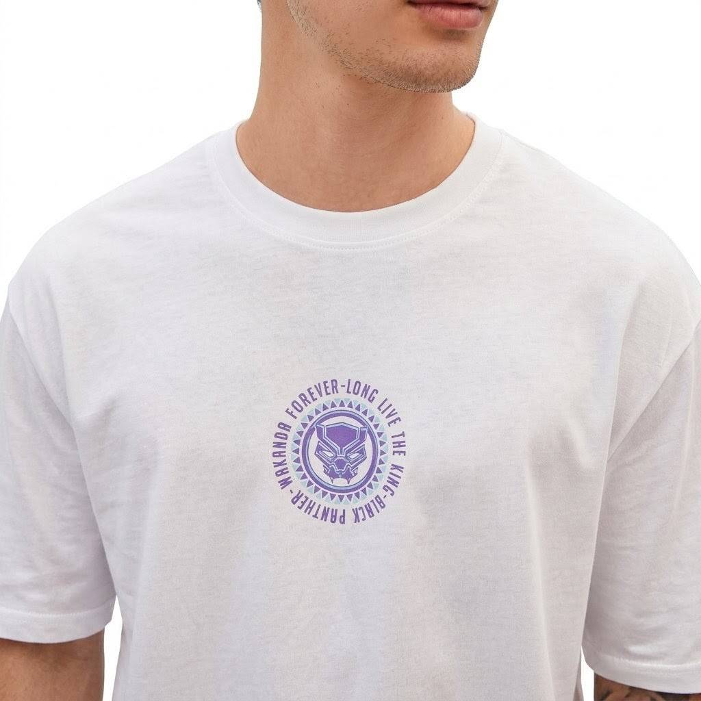 Wakanda Forever — Men's Oversized Graphic T-Shirt