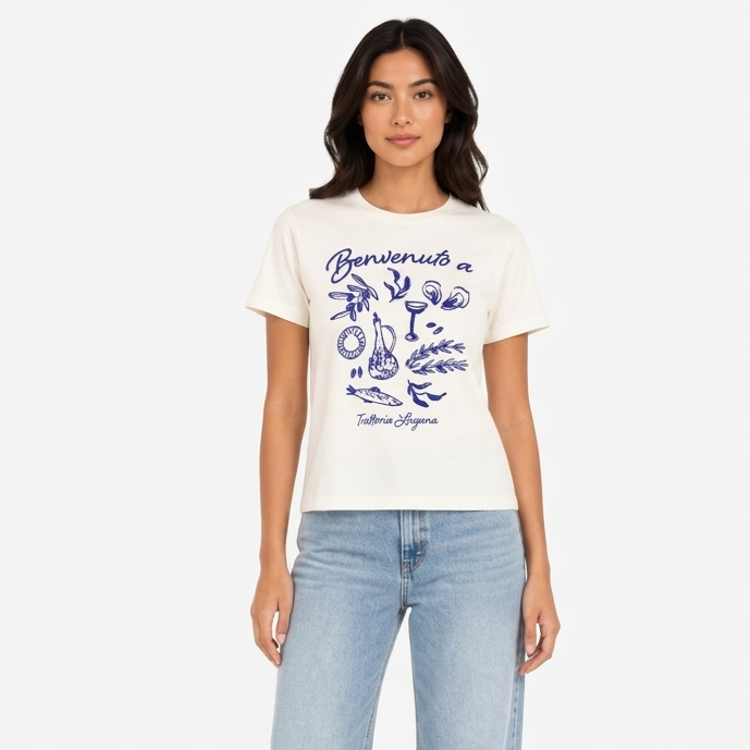 Benvenuto — Women's Graphic T-Shirt
