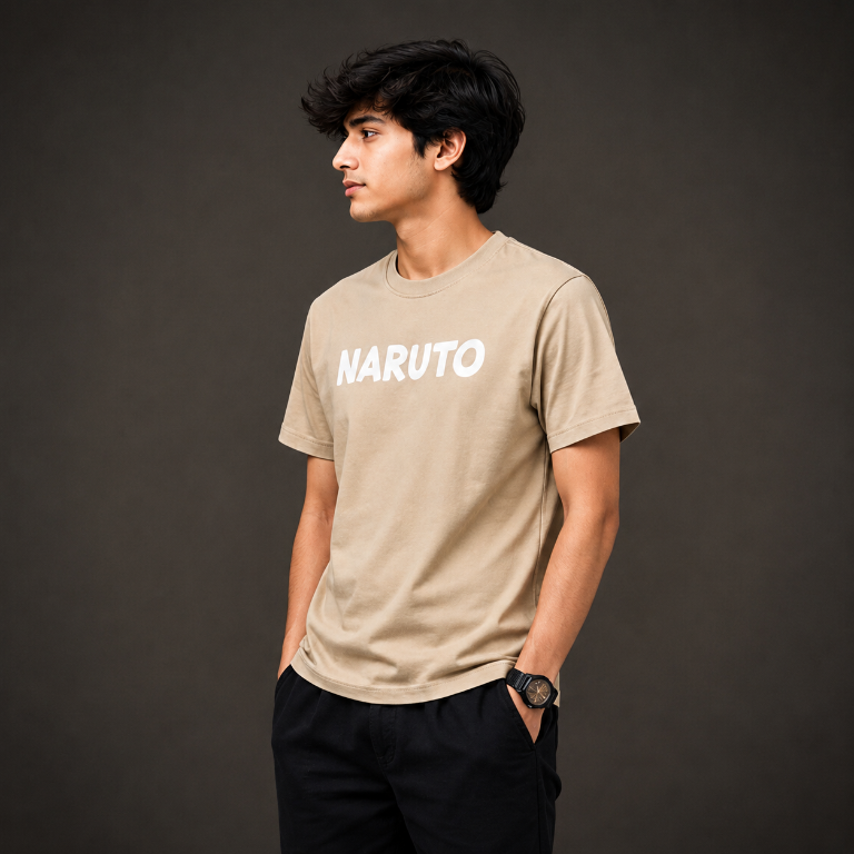 Naruto Chibi Squad — Men's Anime Graphic T-Shirt