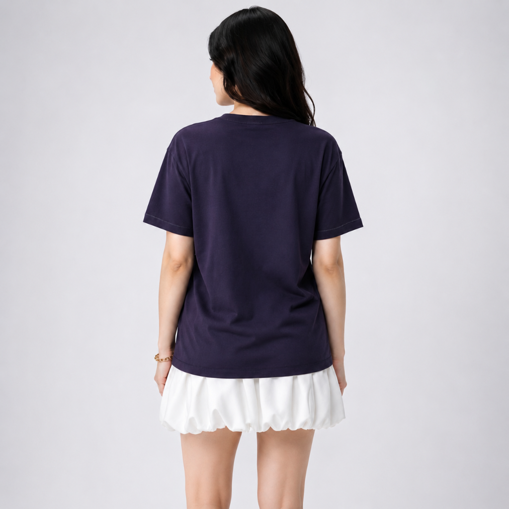 Kitty Rockstar — Women's Oversized Graphic T-Shirt