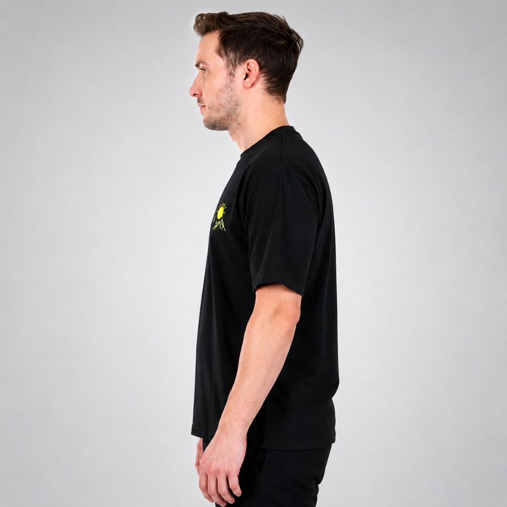 Solar Peak — Men's Oversized Graphic T-Shirt