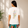 Wildflower Peace — Women's Oversized Graphic T-Shirt