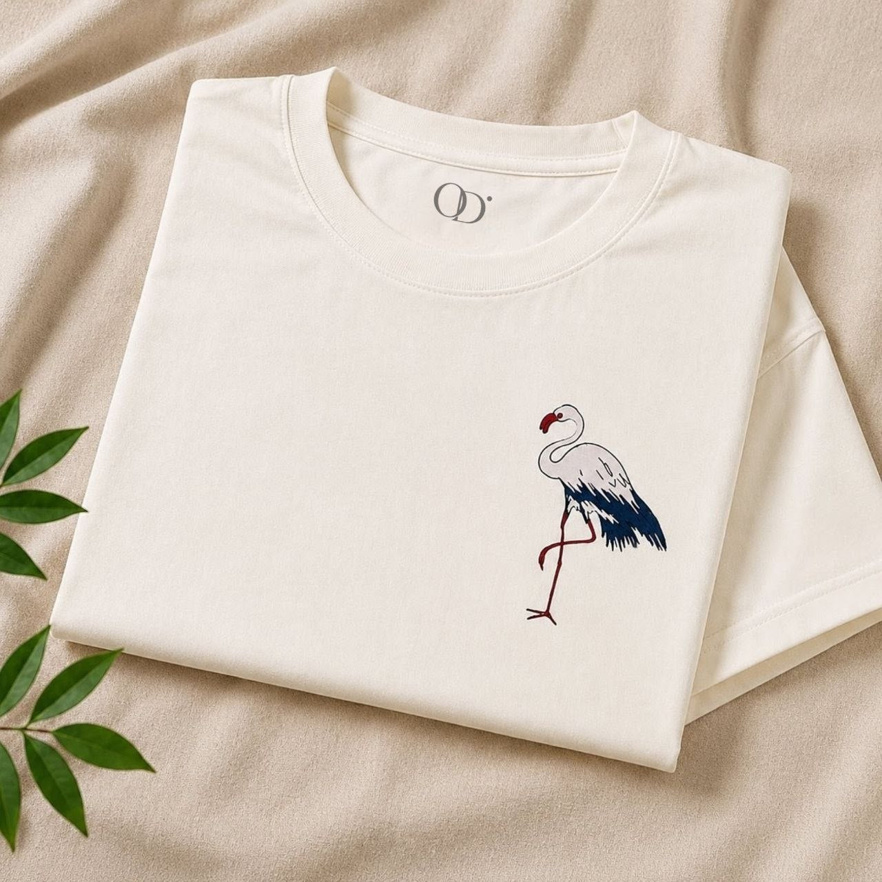 Flamingo & Bloom — Oversized T-Shirt