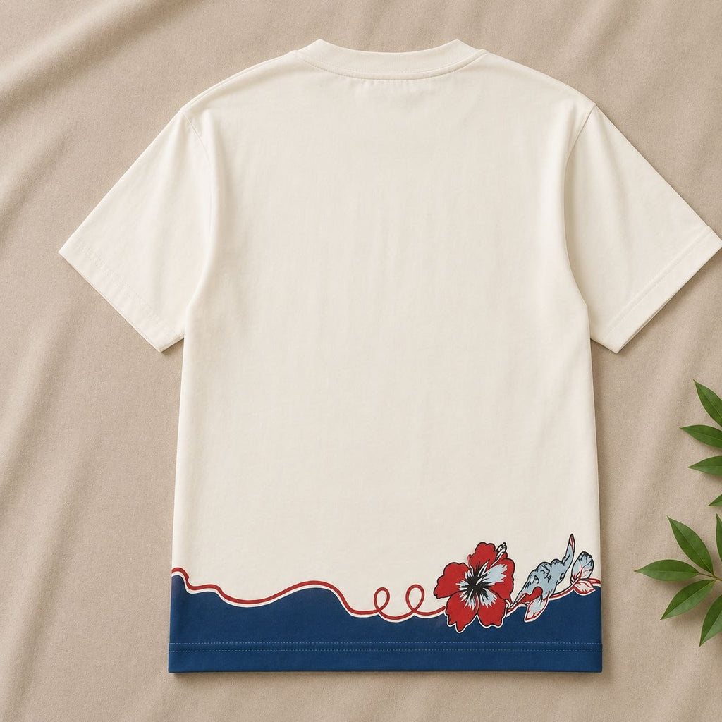 Flamingo & Bloom — Oversized T-Shirt