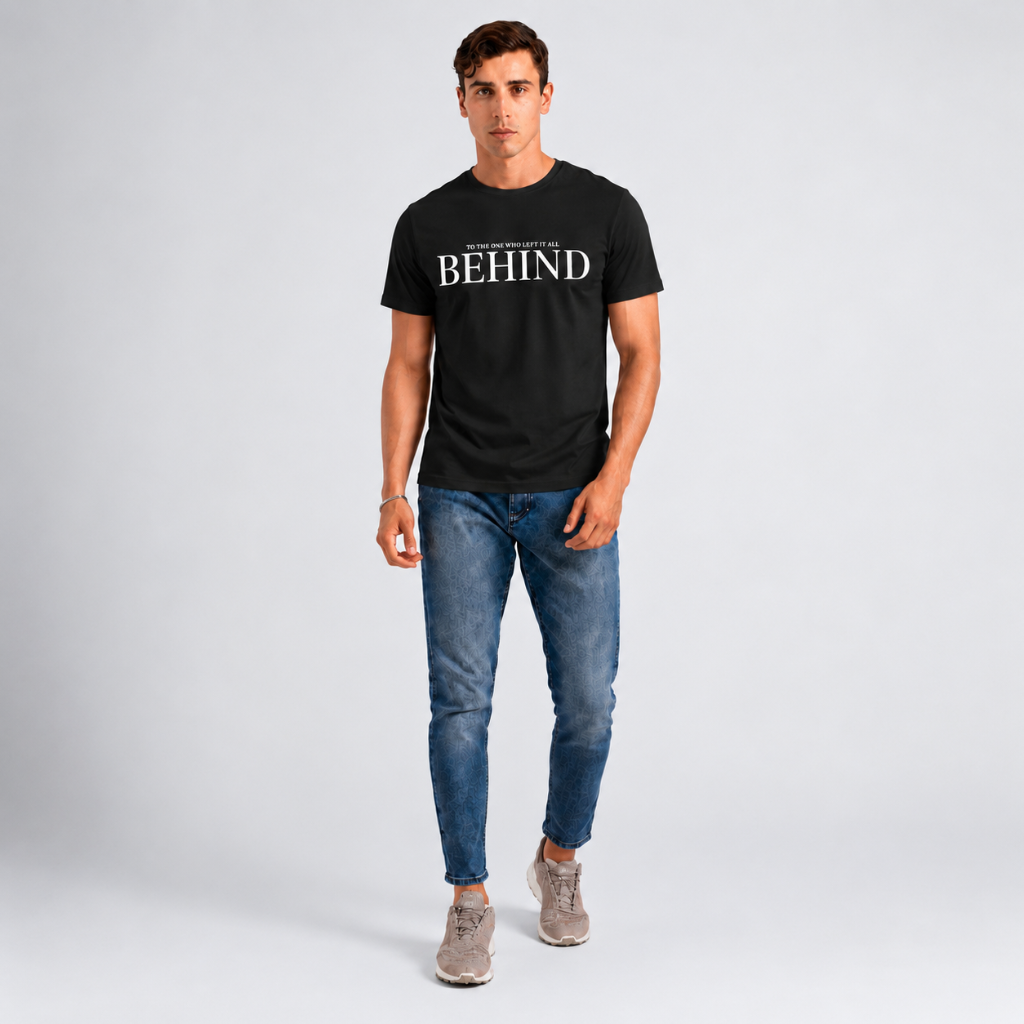 Behind — Men's Graphic T-Shirt
