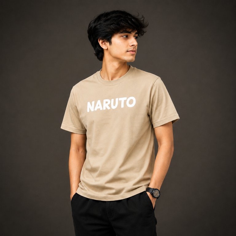 Naruto Chibi Squad — Men's Anime Graphic T-Shirt