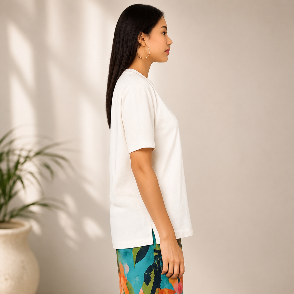 Wildflower Peace — Women's Oversized Graphic T-Shirt