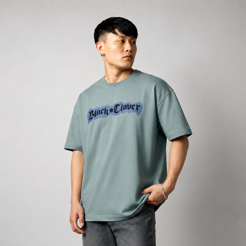Black Clover — Men's Oversized Anime Graphic T-Shirt