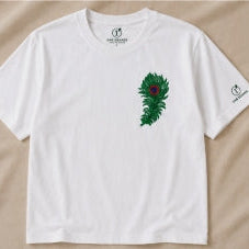 Peacock Feather — Oversized T-Shirt