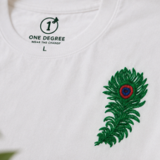 Peacock Feather — Oversized T-Shirt