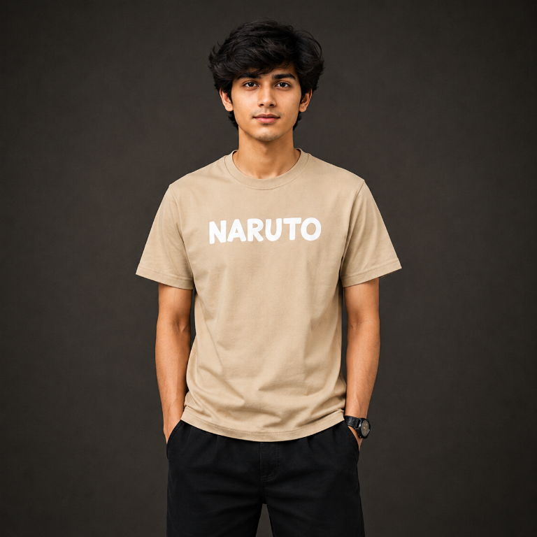 Naruto Chibi Squad — Men's Anime Graphic T-Shirt