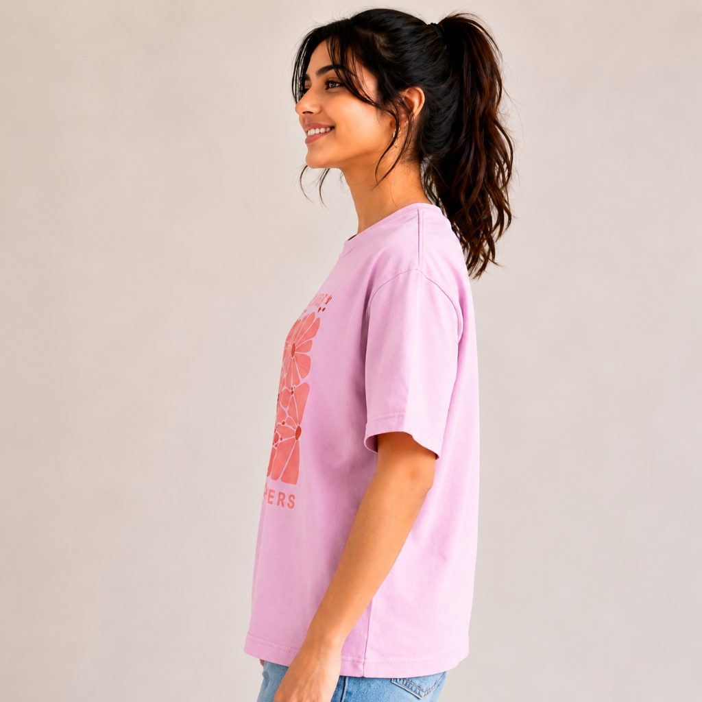No Rain No Flowers — Women's Oversized T-Shirt